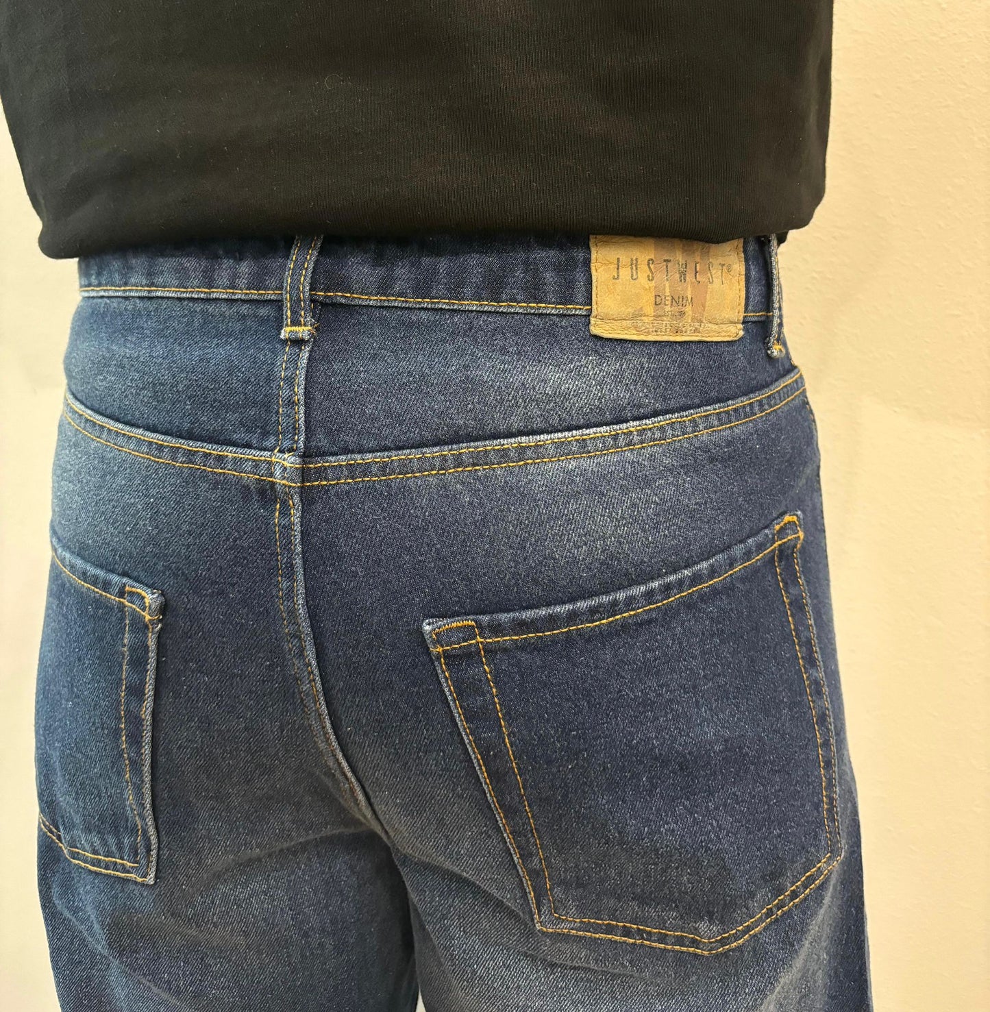 Jeans Baggy a lavaggio scuro