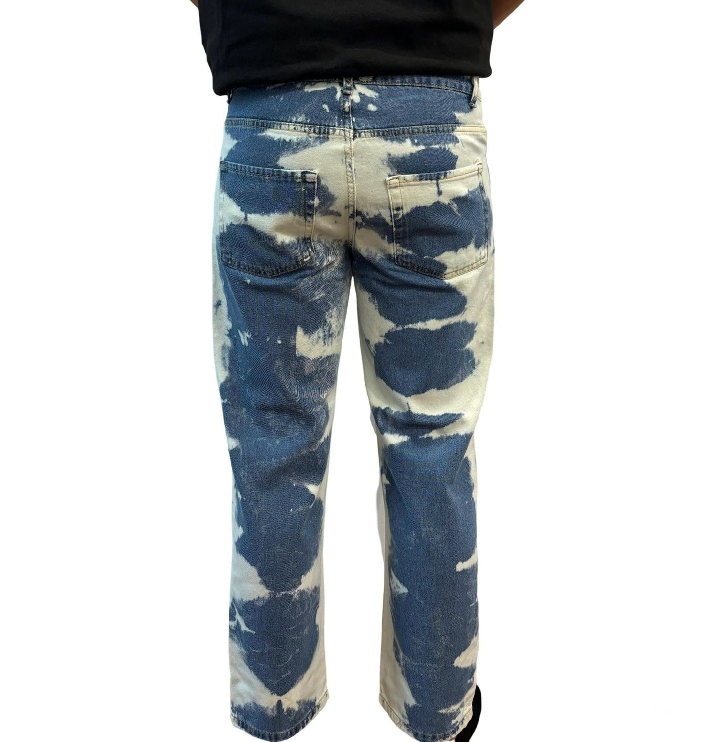 Jeans lavaggio tie and dye